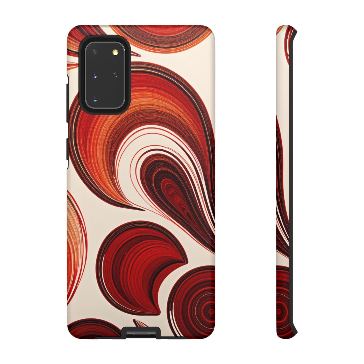 Spiraling Dip Paint Design Samsung Phone Case