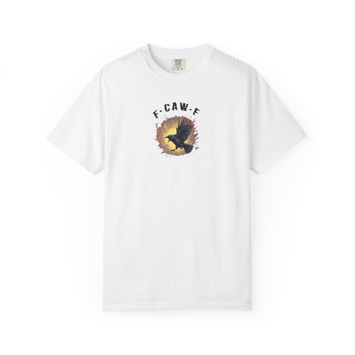 Funny Screaming Crow T-shirt