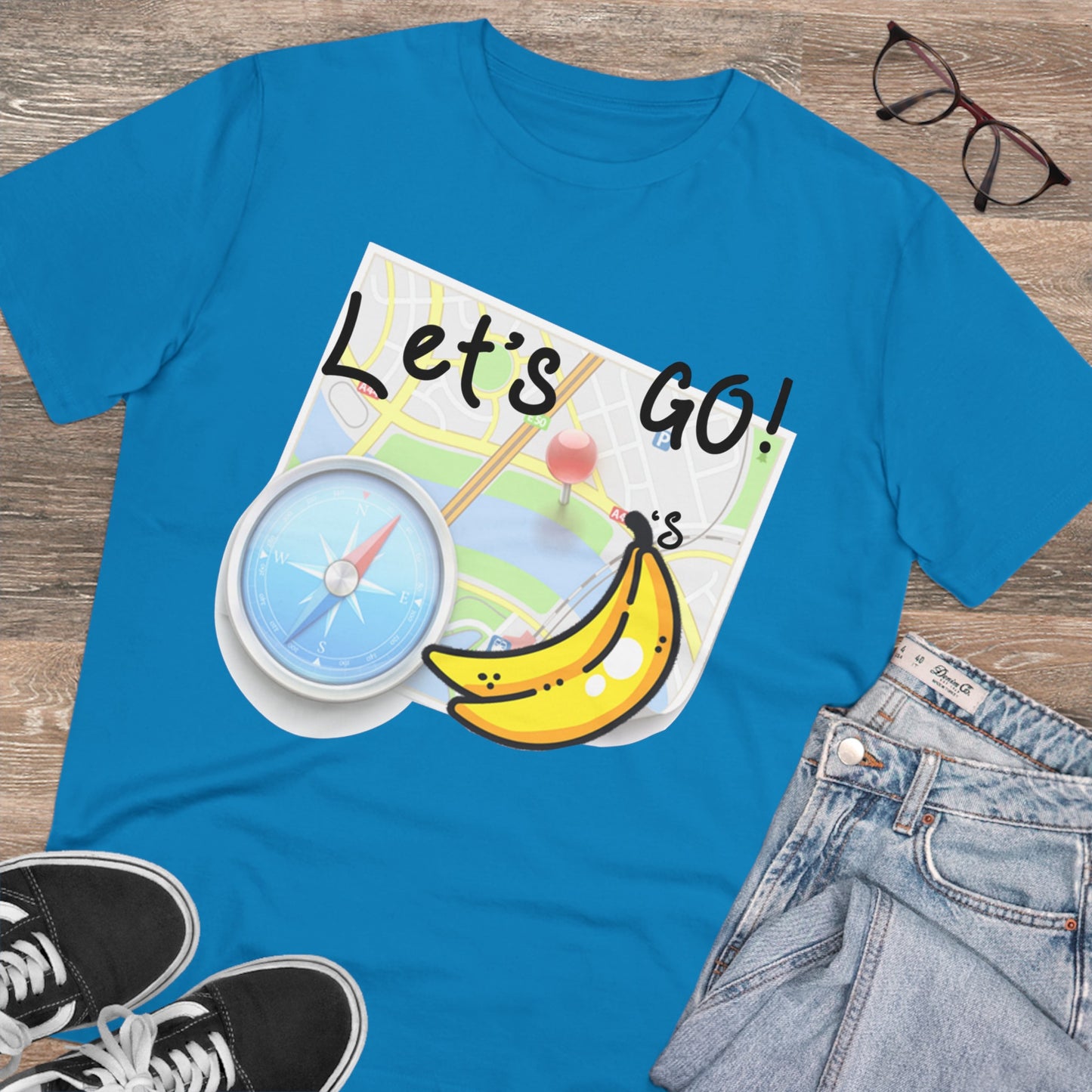 Unisex Lets Go Bananas T-Shirt