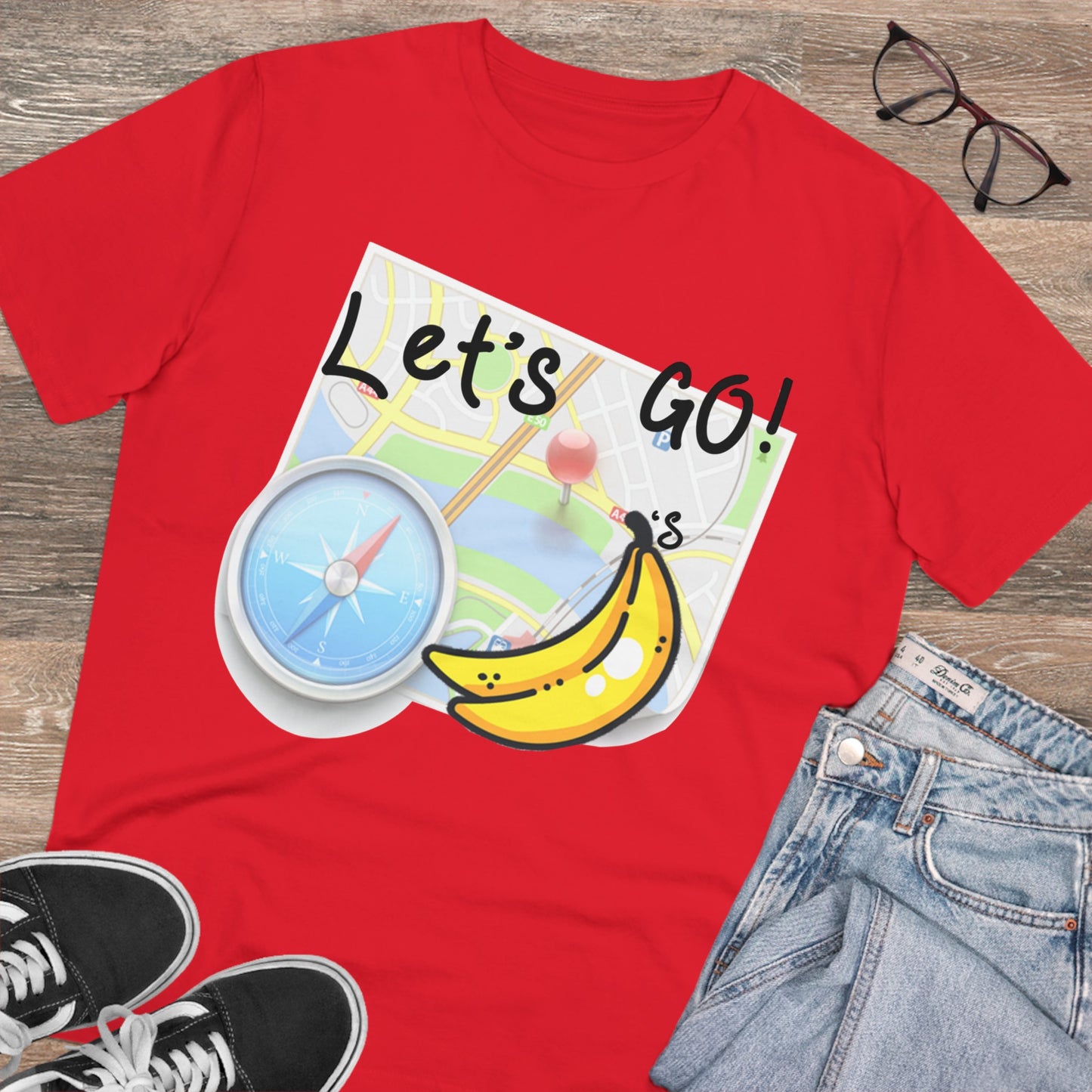 Unisex Lets Go Bananas T-Shirt