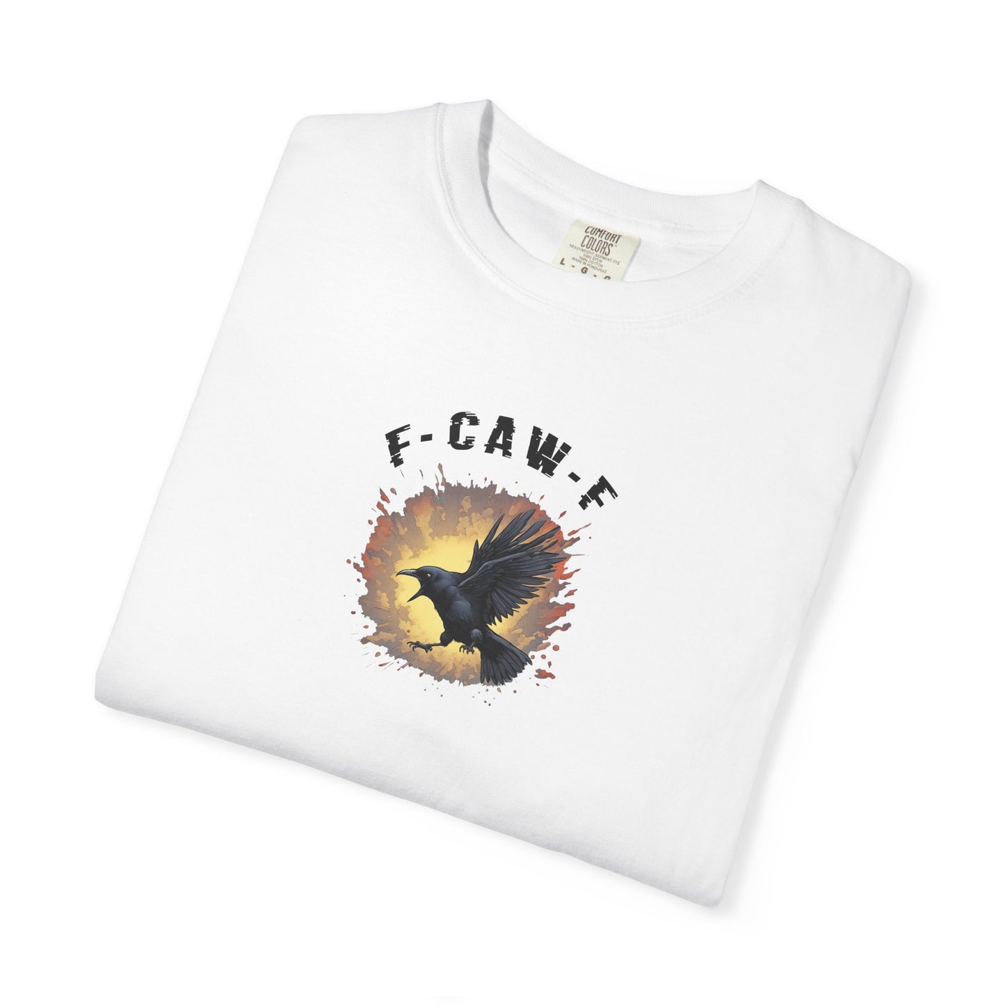 Funny Screaming Crow T-shirt