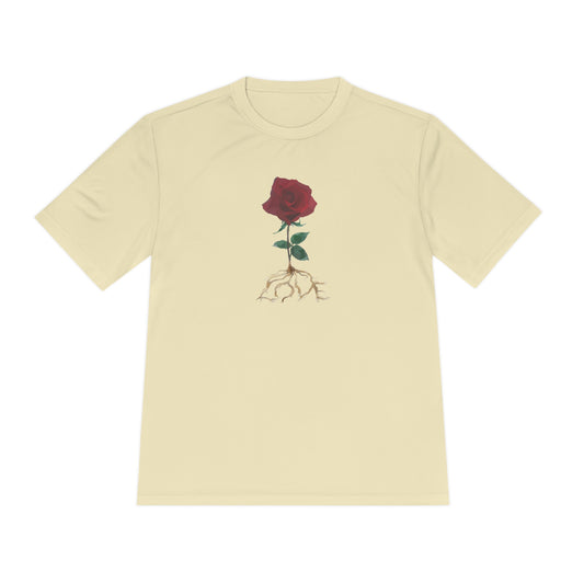 Blossoming Red Rose Unisex T-shirt