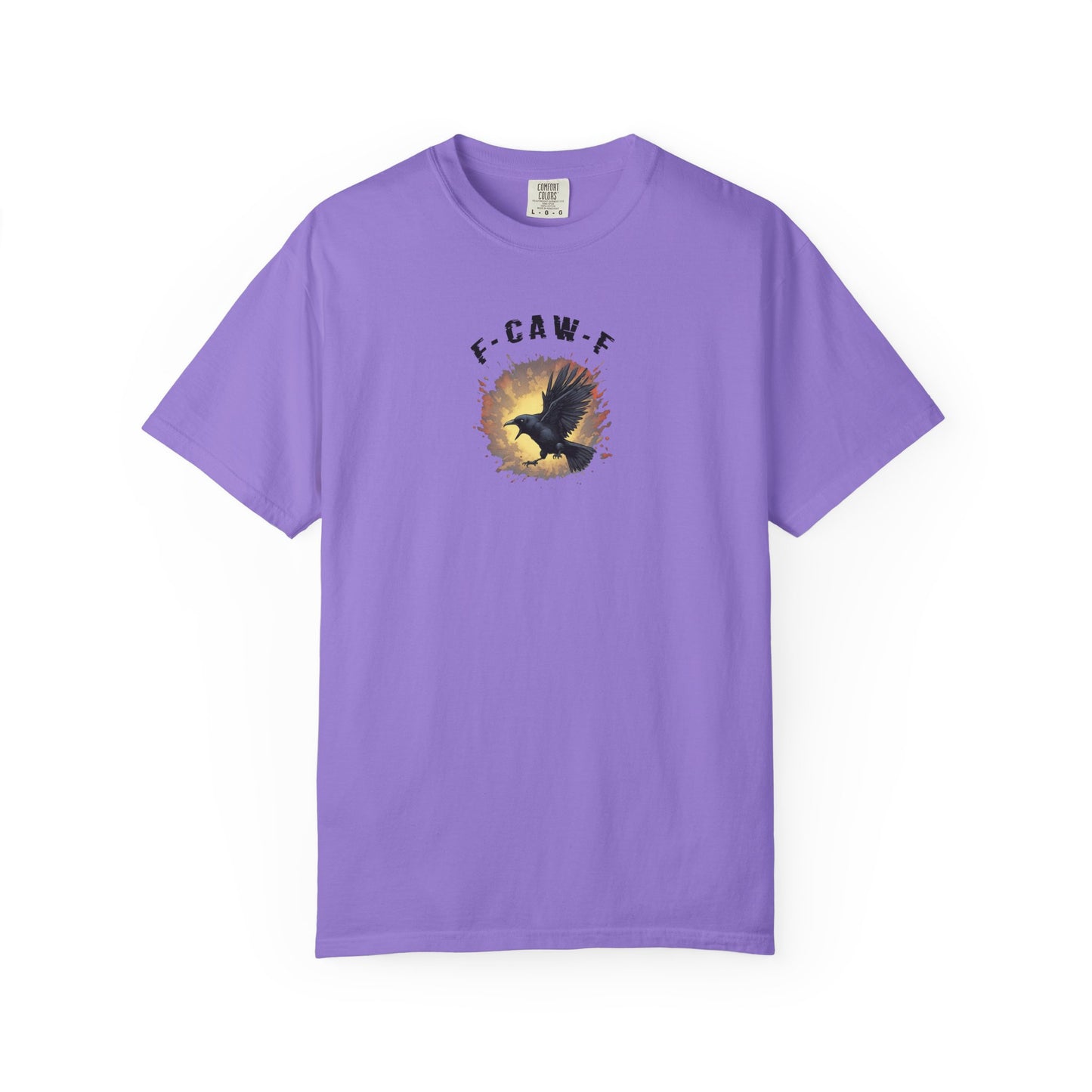 Funny Screaming Crow T-shirt