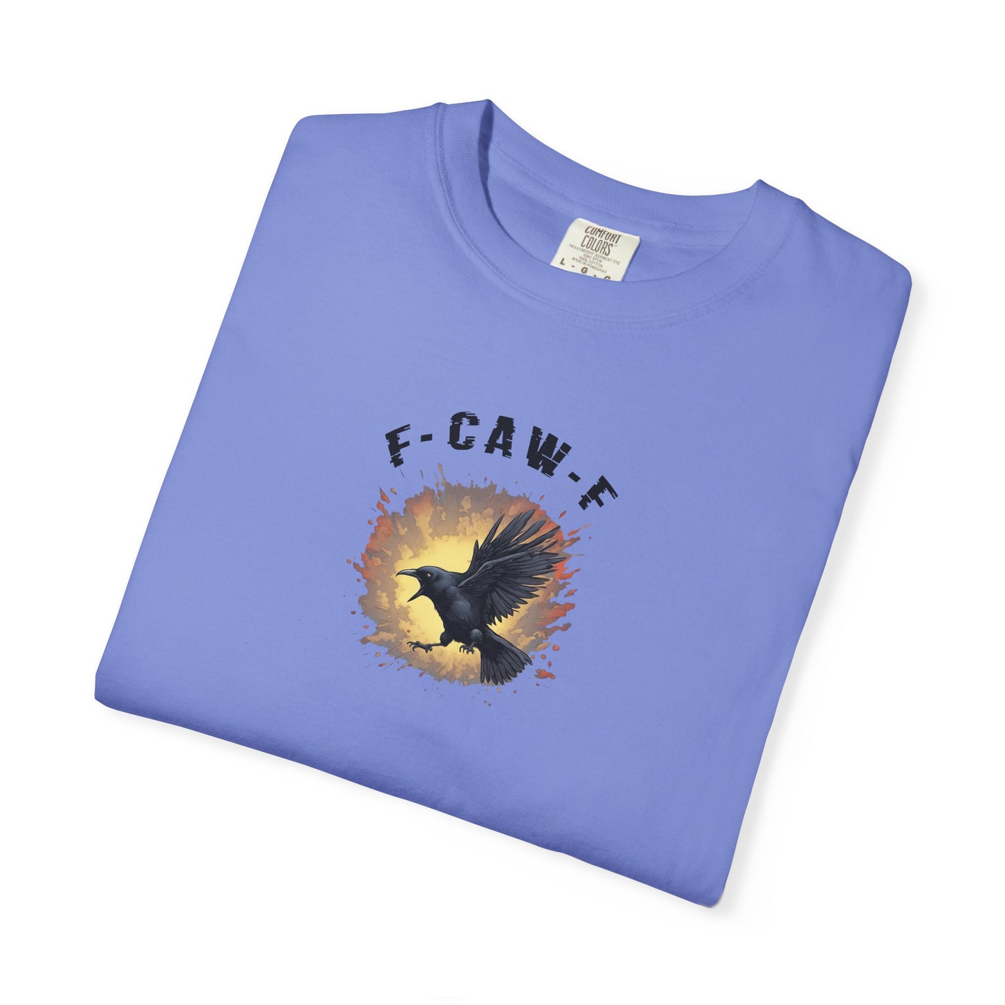 Funny Screaming Crow T-shirt