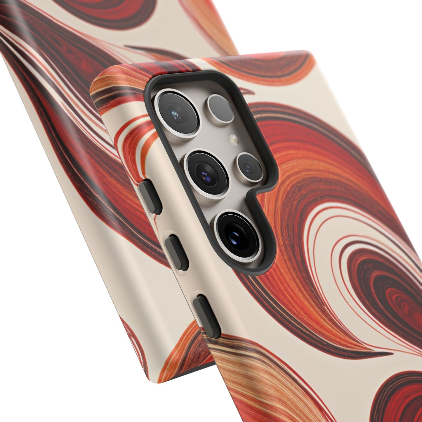 Spiraling Dip Paint Design Samsung Phone Case