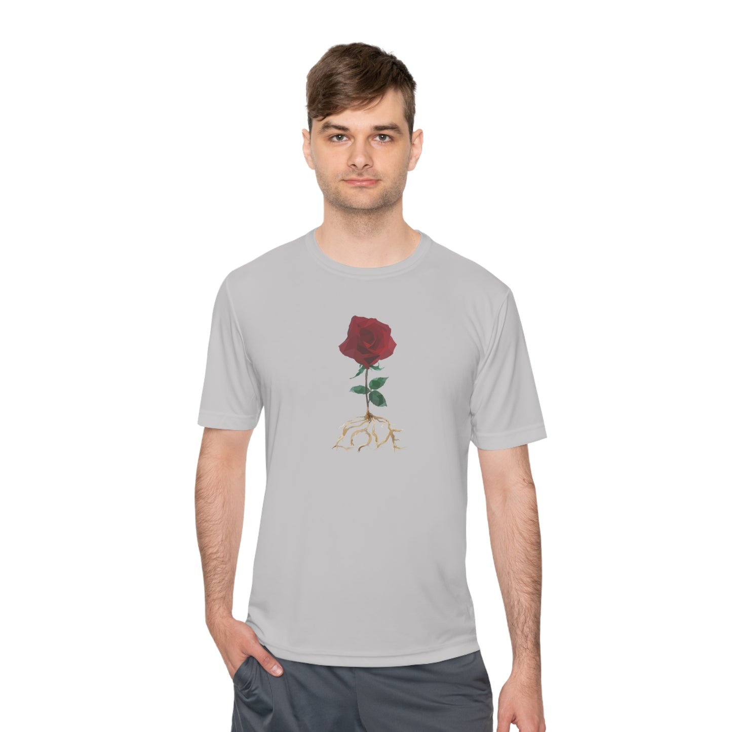 Blossoming Red Rose Unisex T-shirt