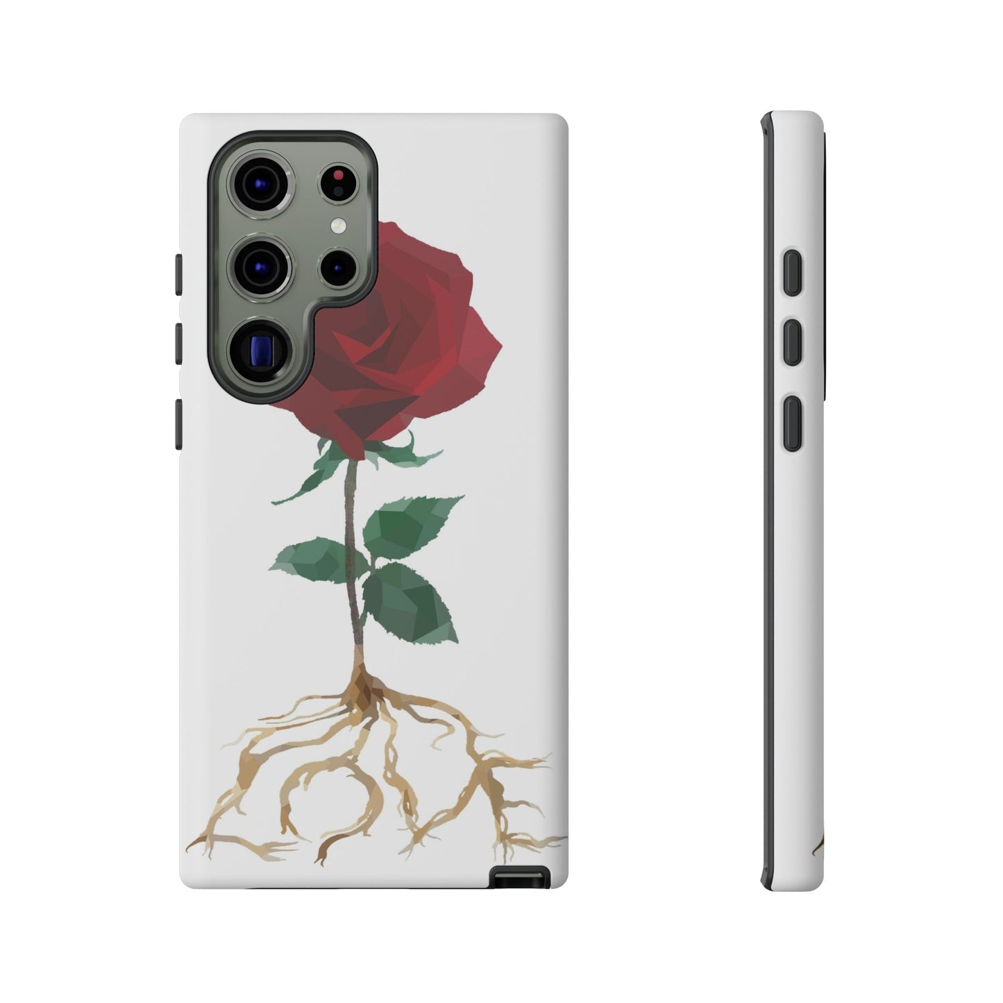 Blossoming Red Rose Samsung Phone Case