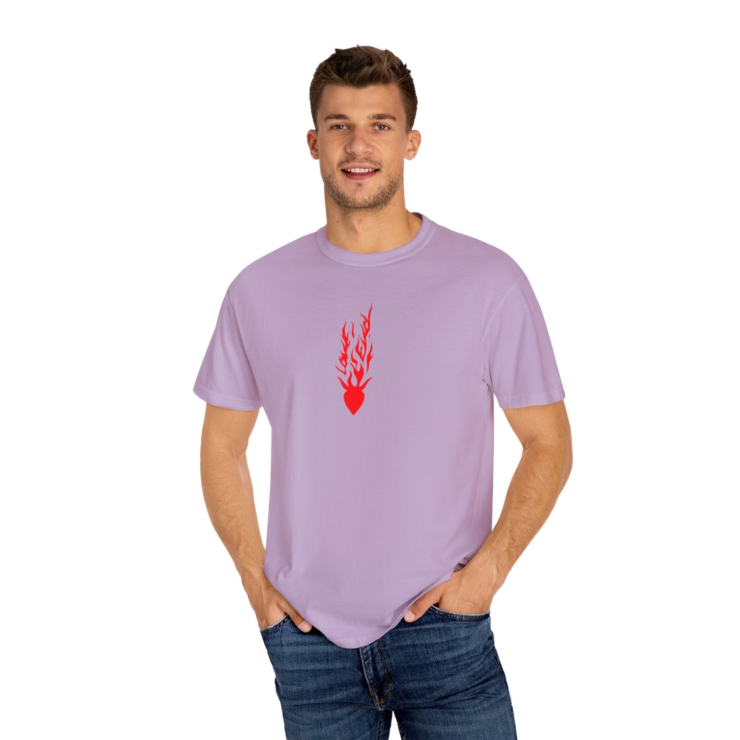 Unisex "Love is Evol" Design T-shirt