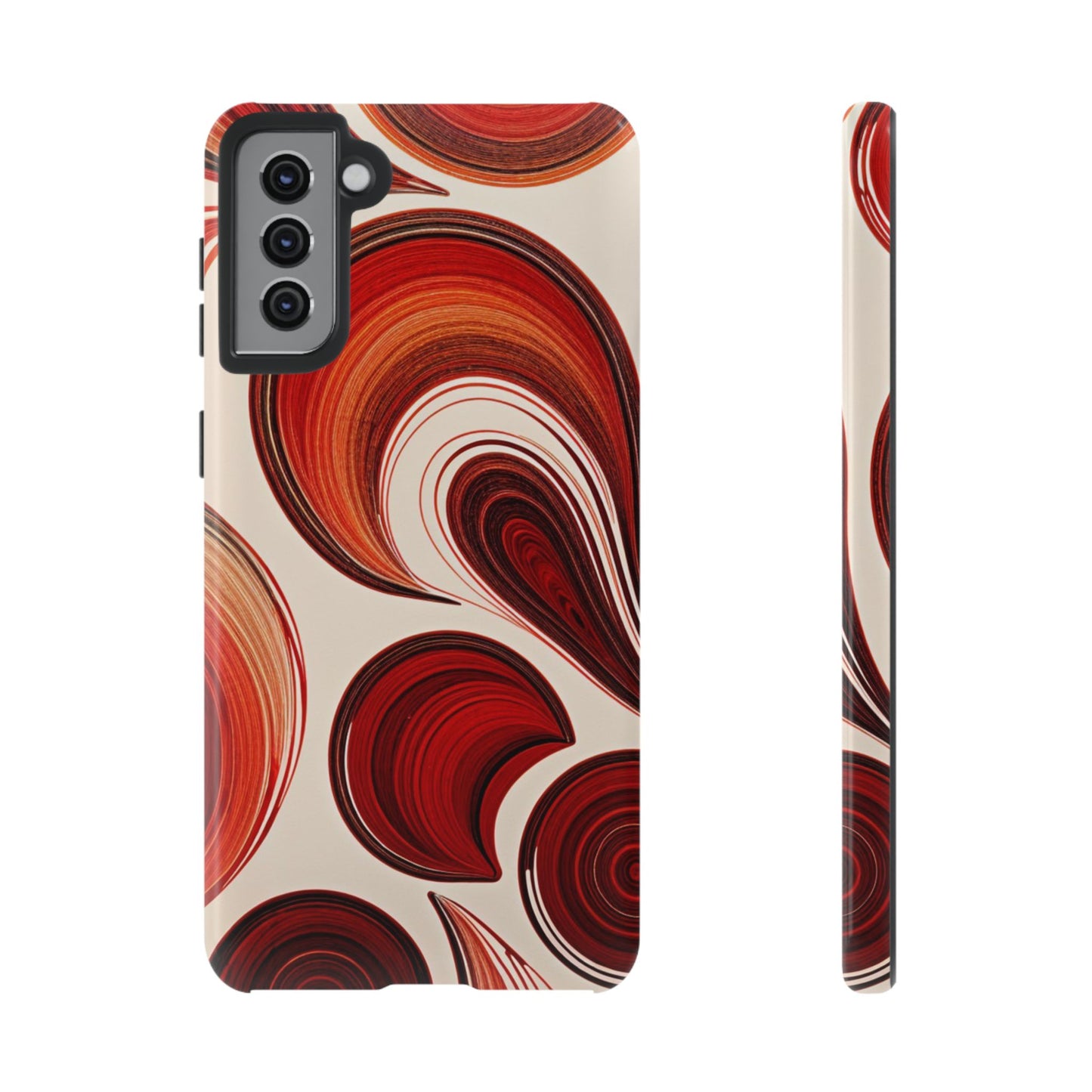 Spiraling Dip Paint Design Samsung Phone Case