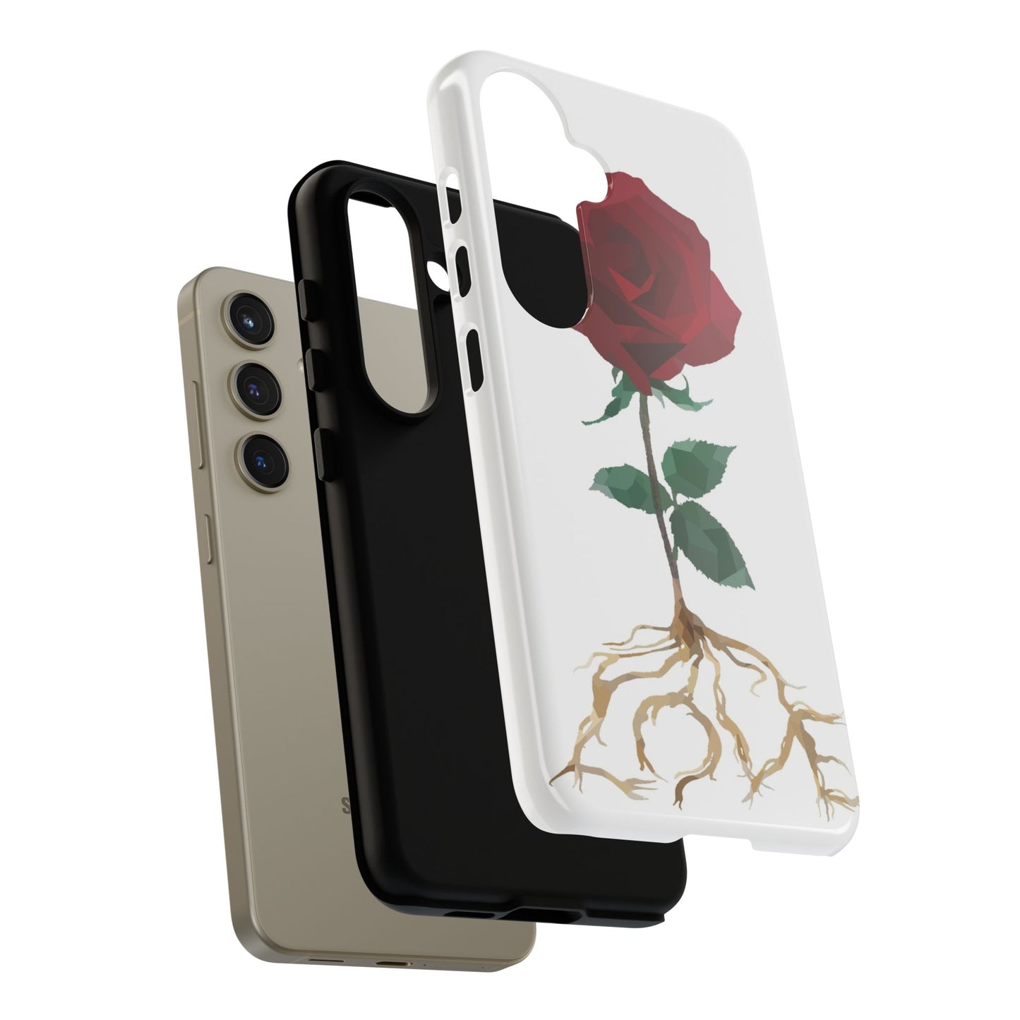Blossoming Red Rose Samsung Phone Case