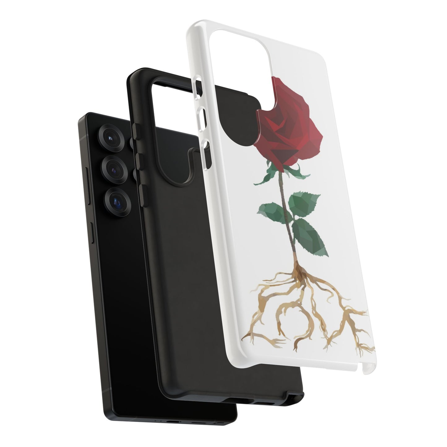 Blossoming Red Rose Samsung Phone Case