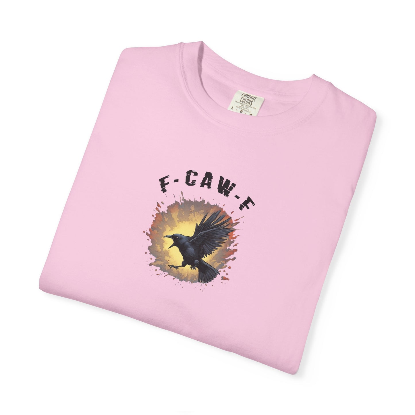 Funny Screaming Crow T-shirt
