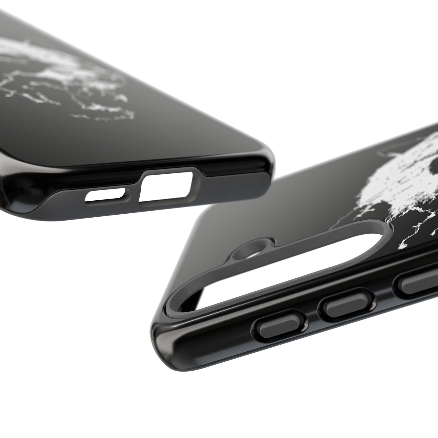 Floating Panda Head Samsung Phone Case