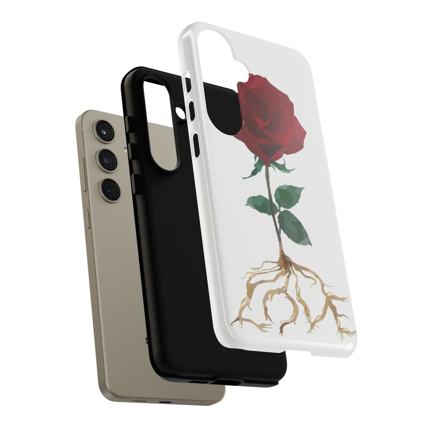 Blossoming Red Rose Samsung Phone Case
