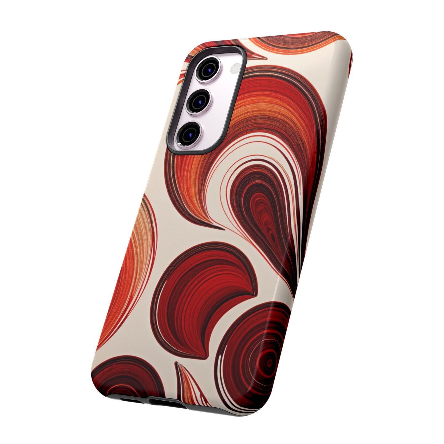 Spiraling Dip Paint Design Samsung Phone Case