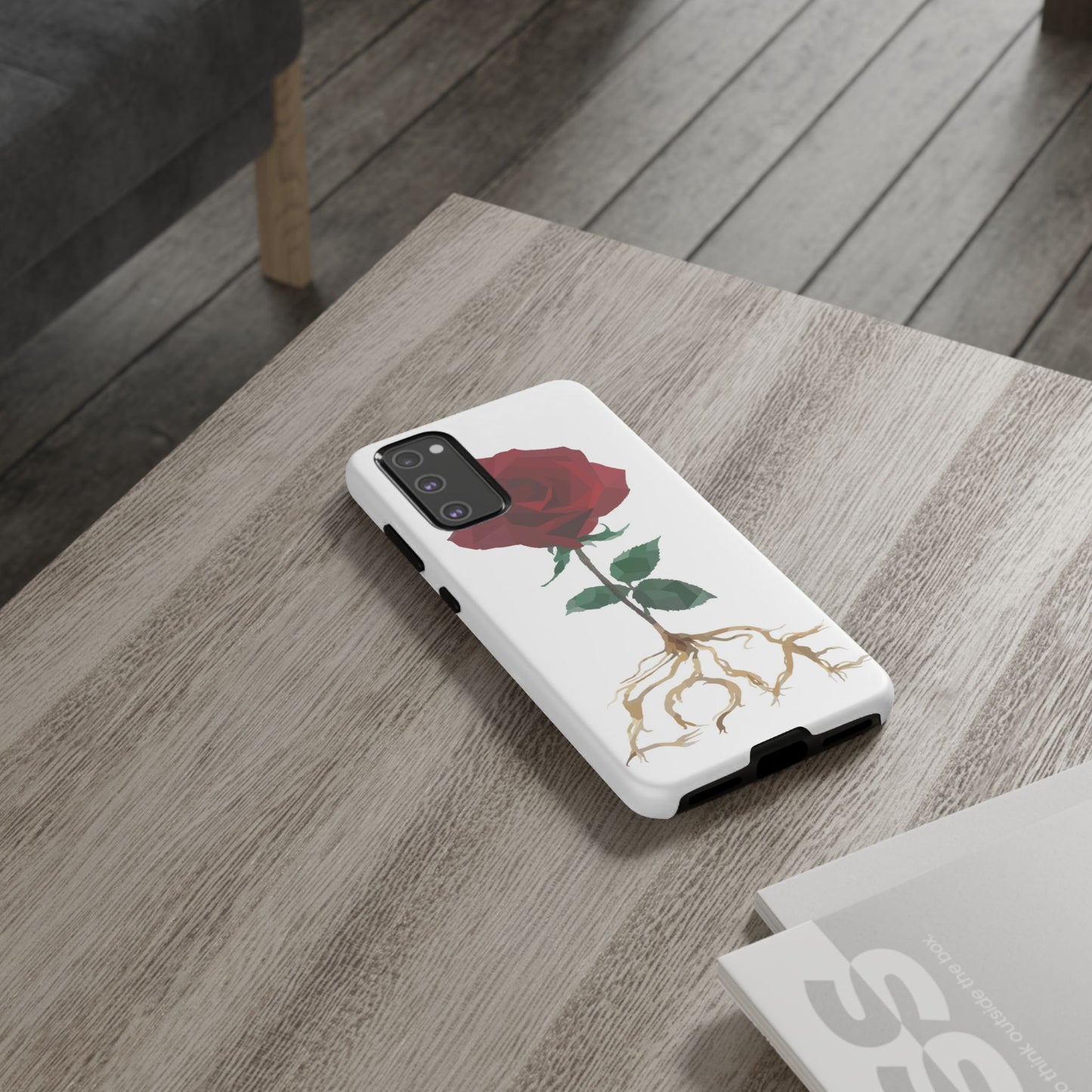 Blossoming Red Rose Samsung Phone Case