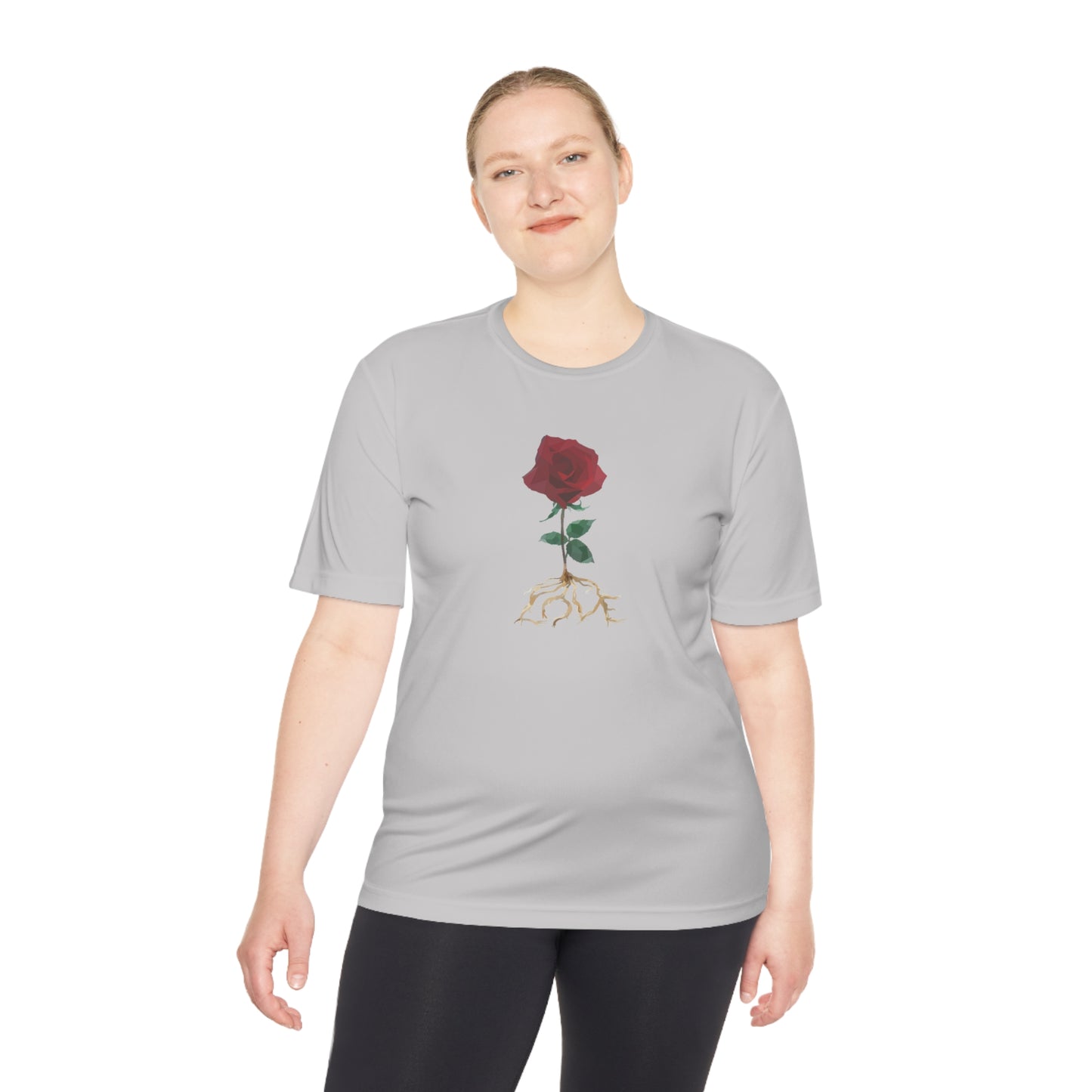 Blossoming Red Rose Unisex T-shirt