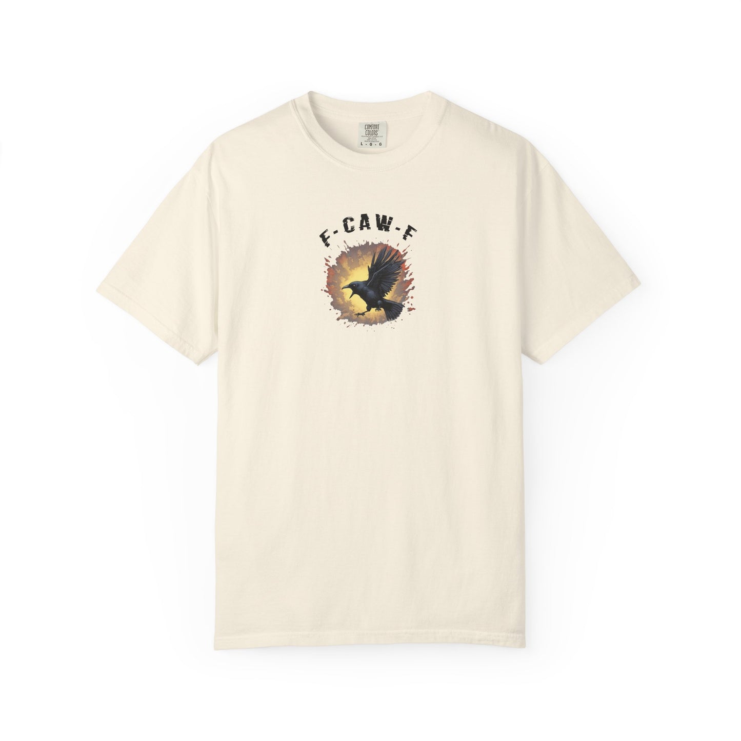 Funny Screaming Crow T-shirt