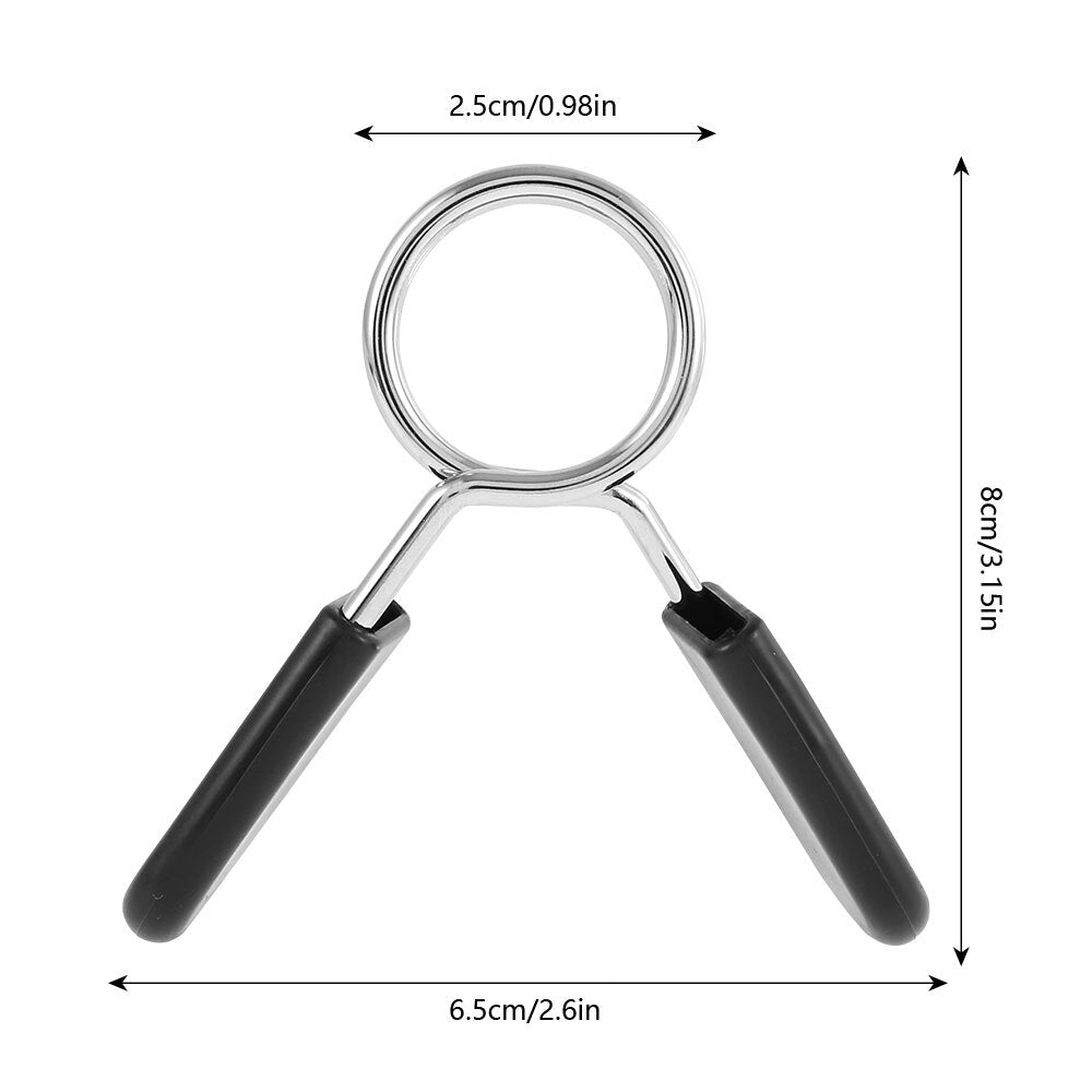 Spring Barbell Clamps