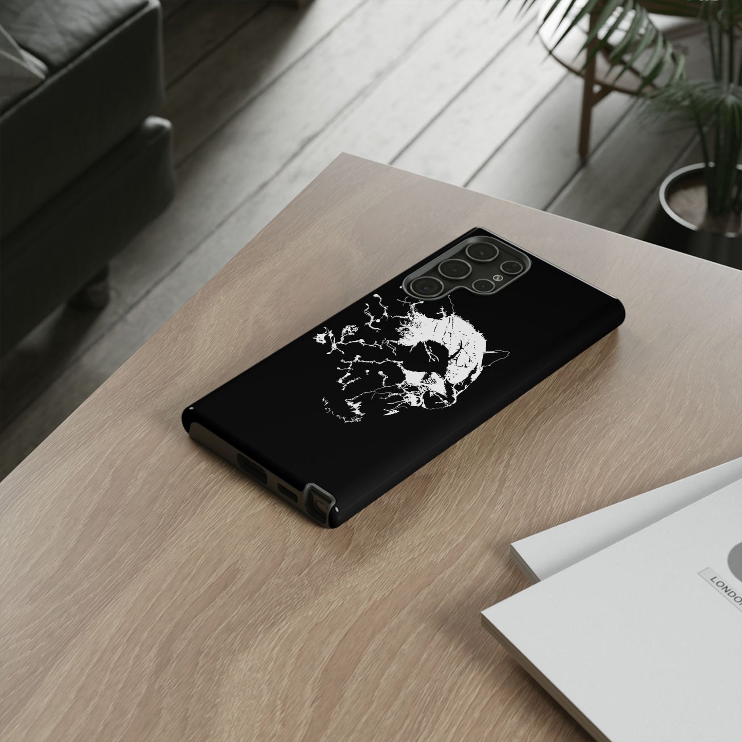 Floating Panda Head Samsung Phone Case