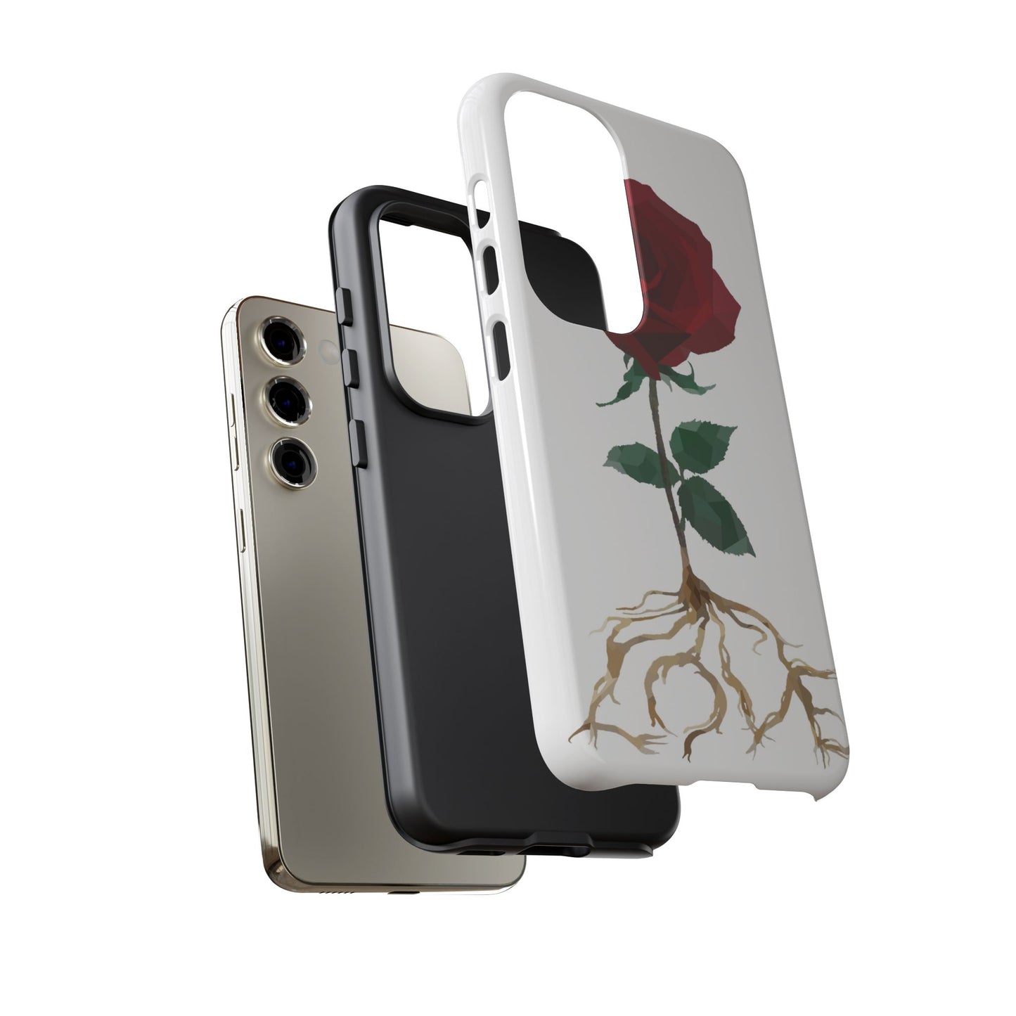 Blossoming Red Rose Samsung Phone Case