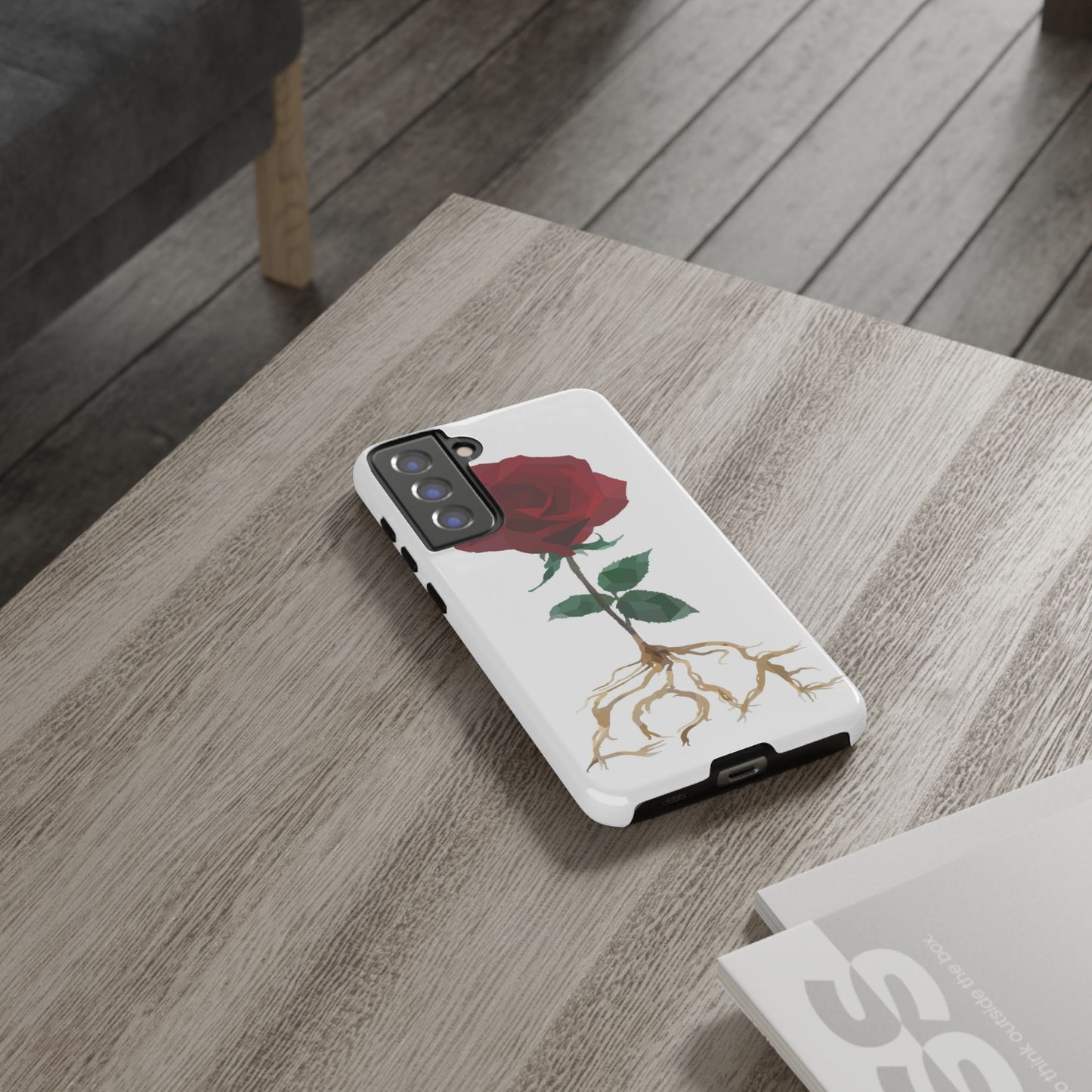 Blossoming Red Rose Samsung Phone Case