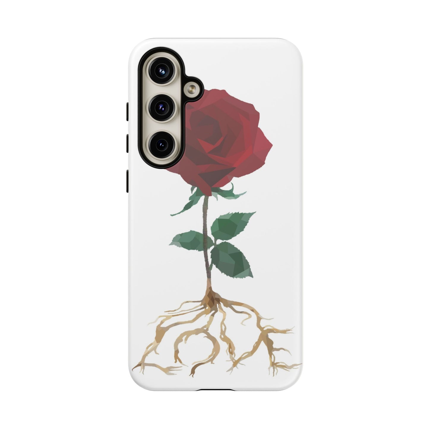 Blossoming Red Rose Samsung Phone Case