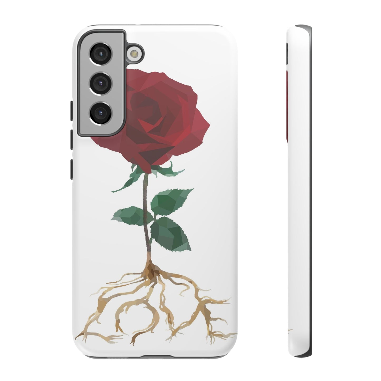 Blossoming Red Rose Samsung Phone Case