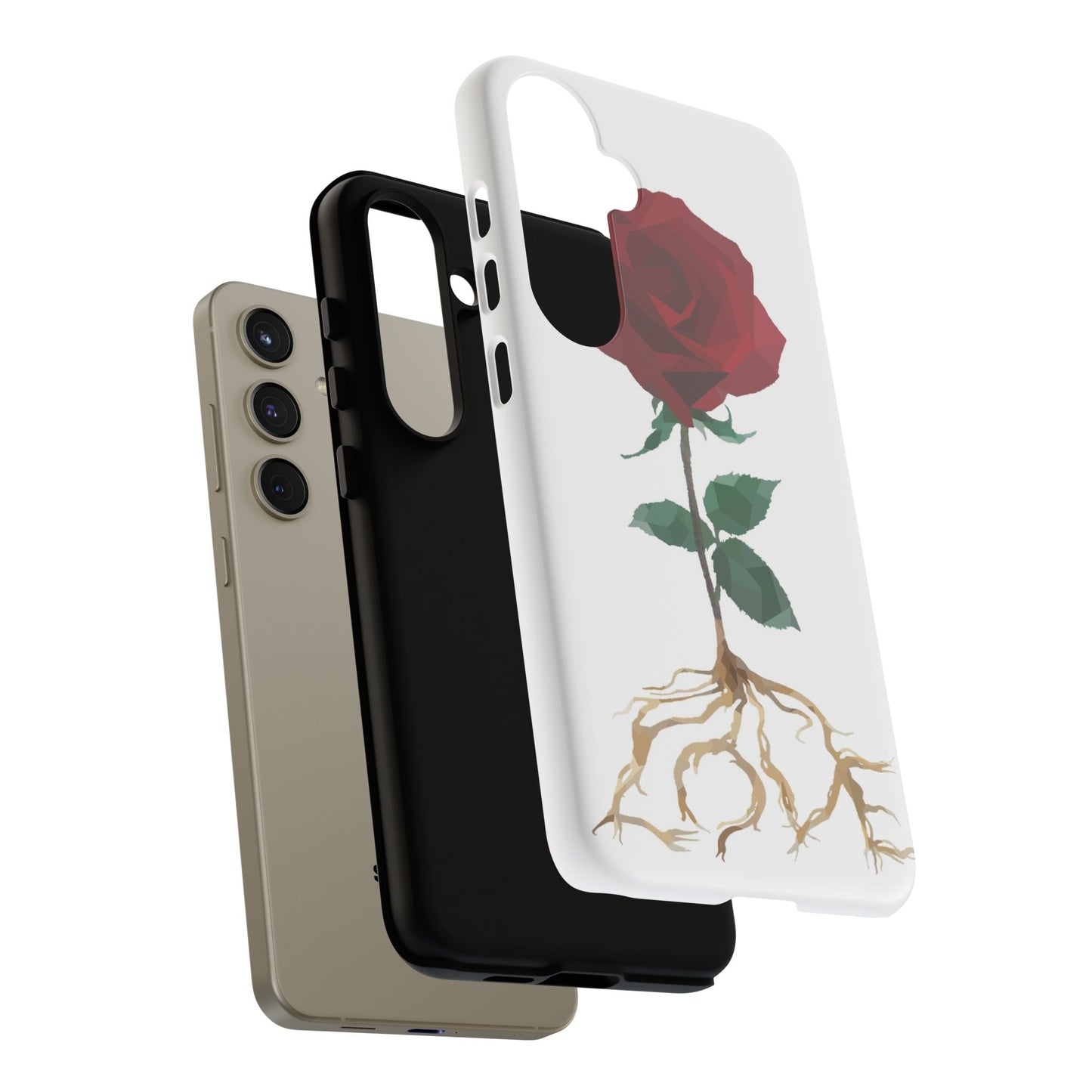 Blossoming Red Rose Samsung Phone Case