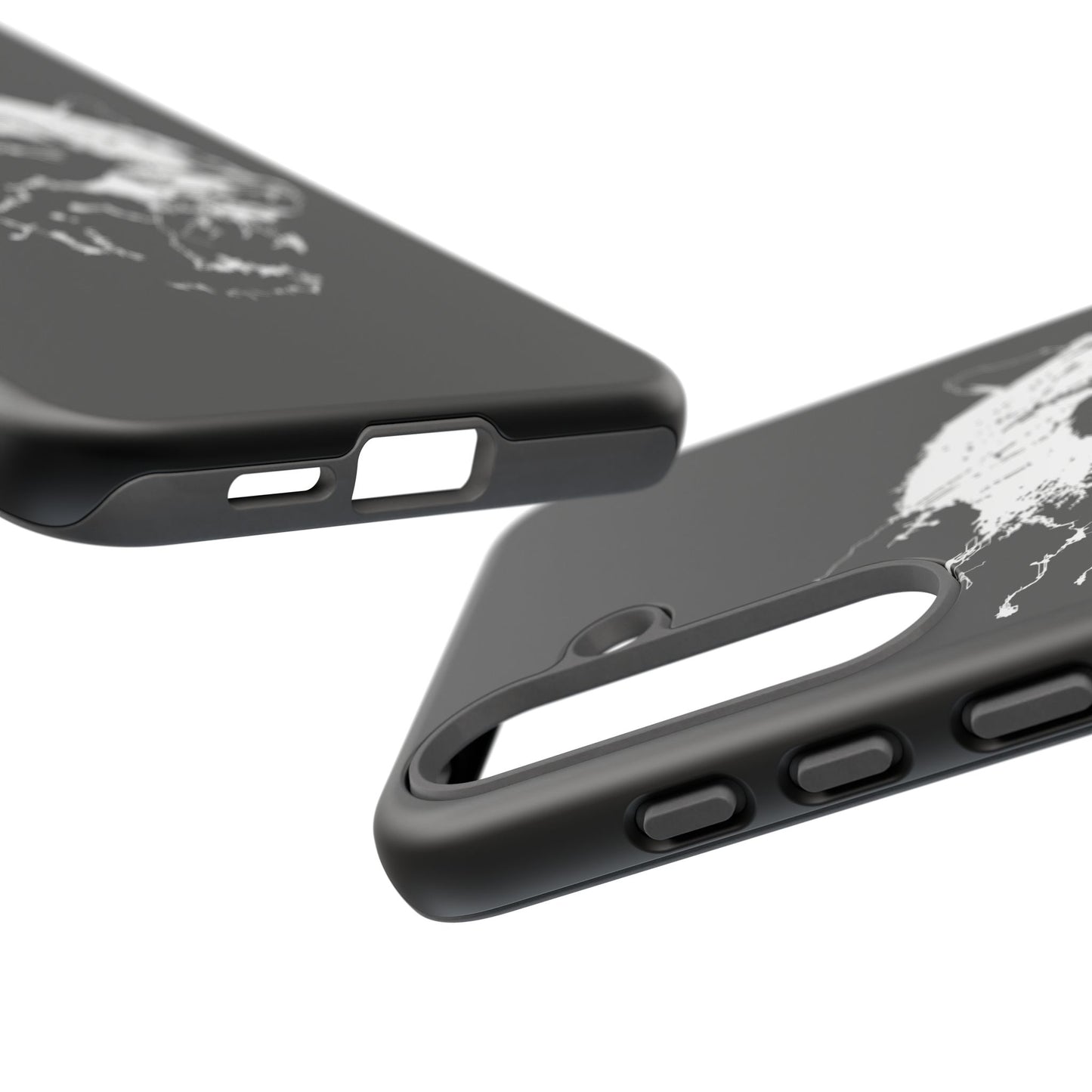 Floating Panda Head Samsung Phone Case