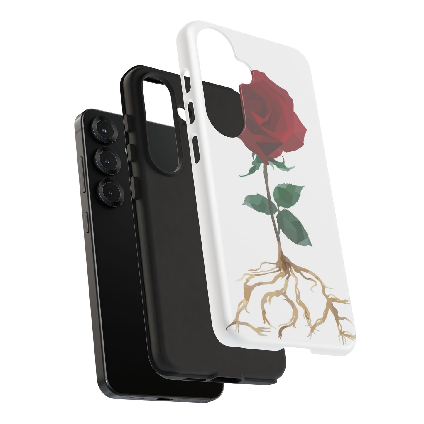Blossoming Red Rose Samsung Phone Case