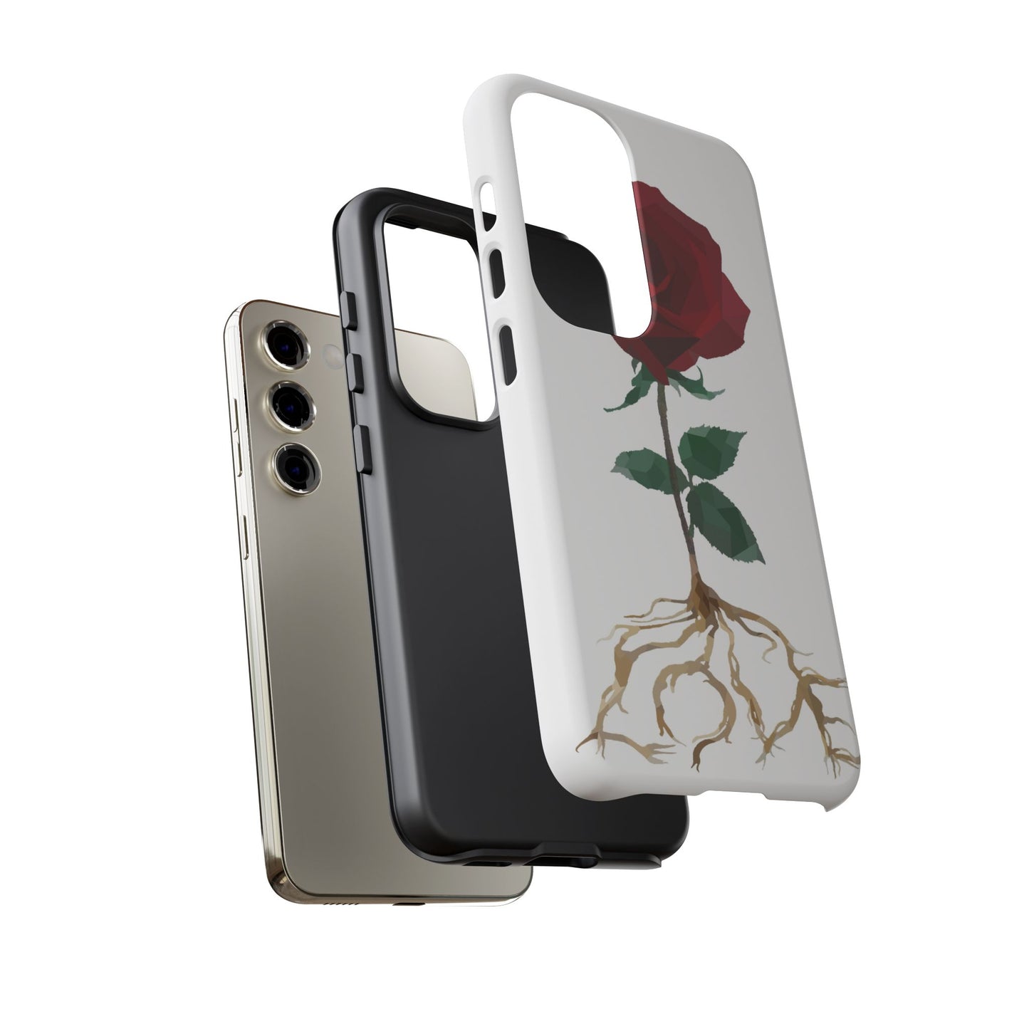 Blossoming Red Rose Samsung Phone Case