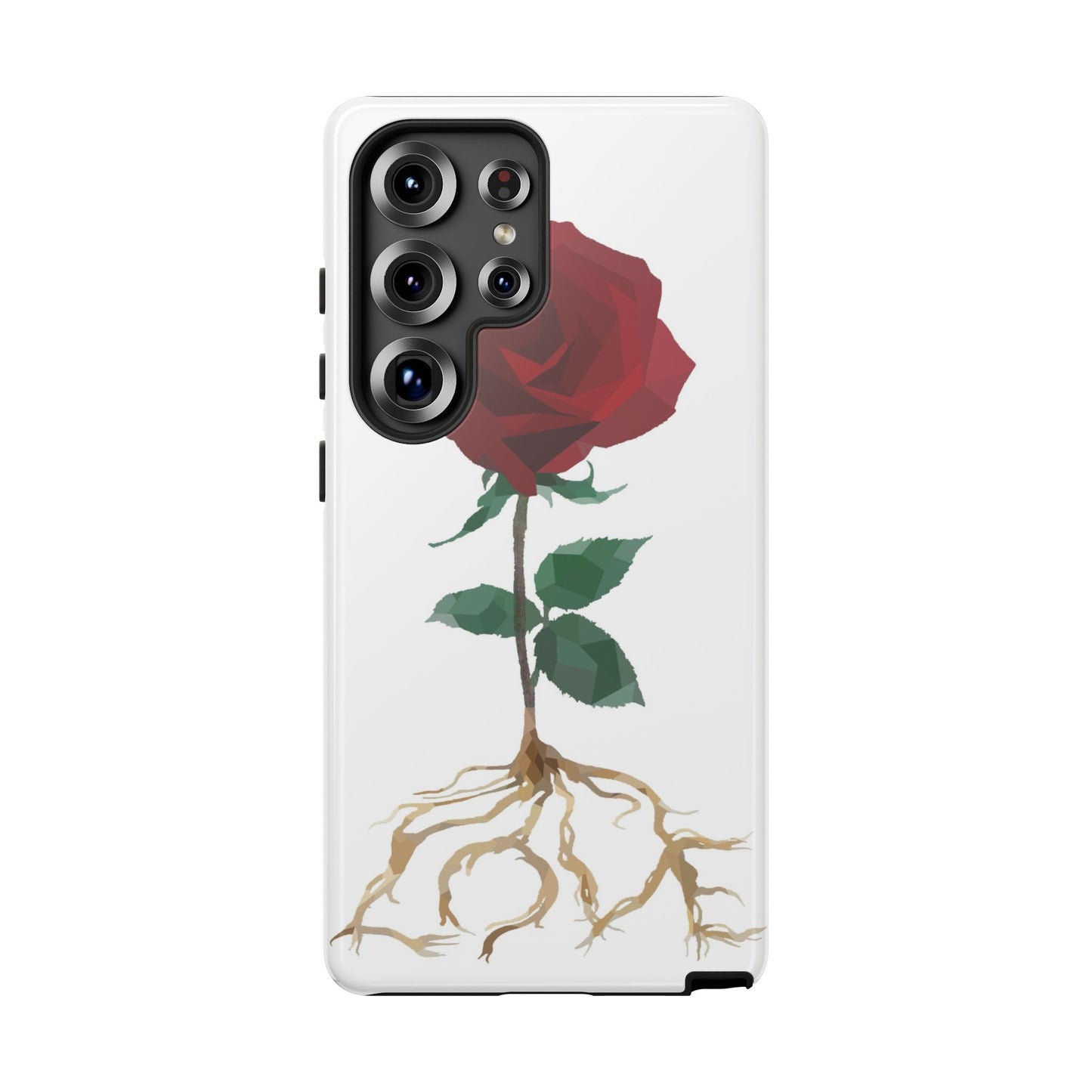 Blossoming Red Rose Samsung Phone Case