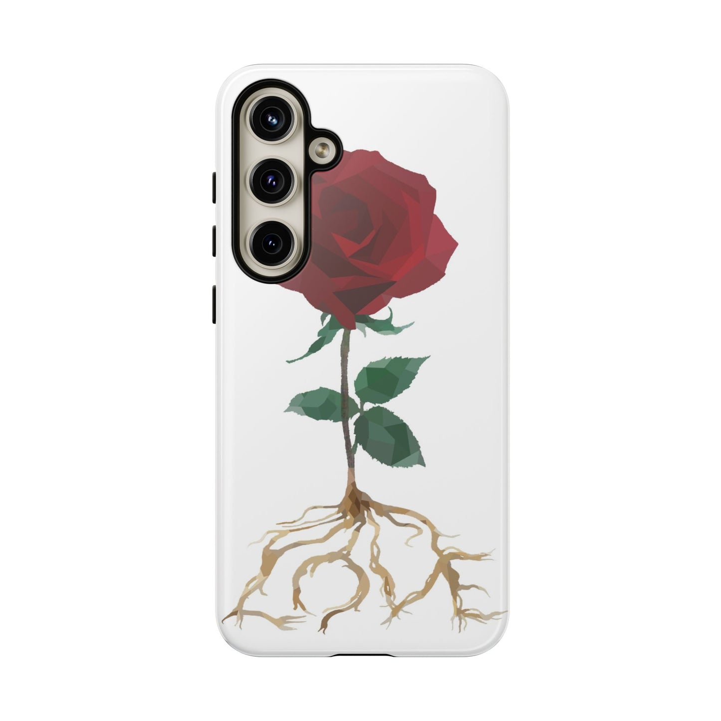 Blossoming Red Rose Samsung Phone Case