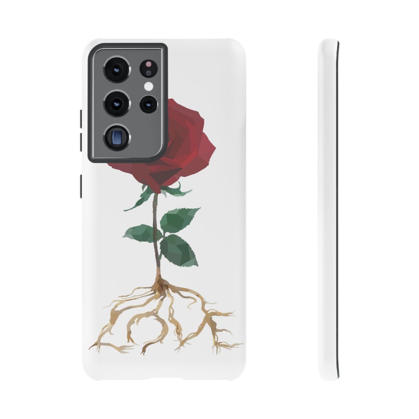 Blossoming Red Rose Samsung Phone Case