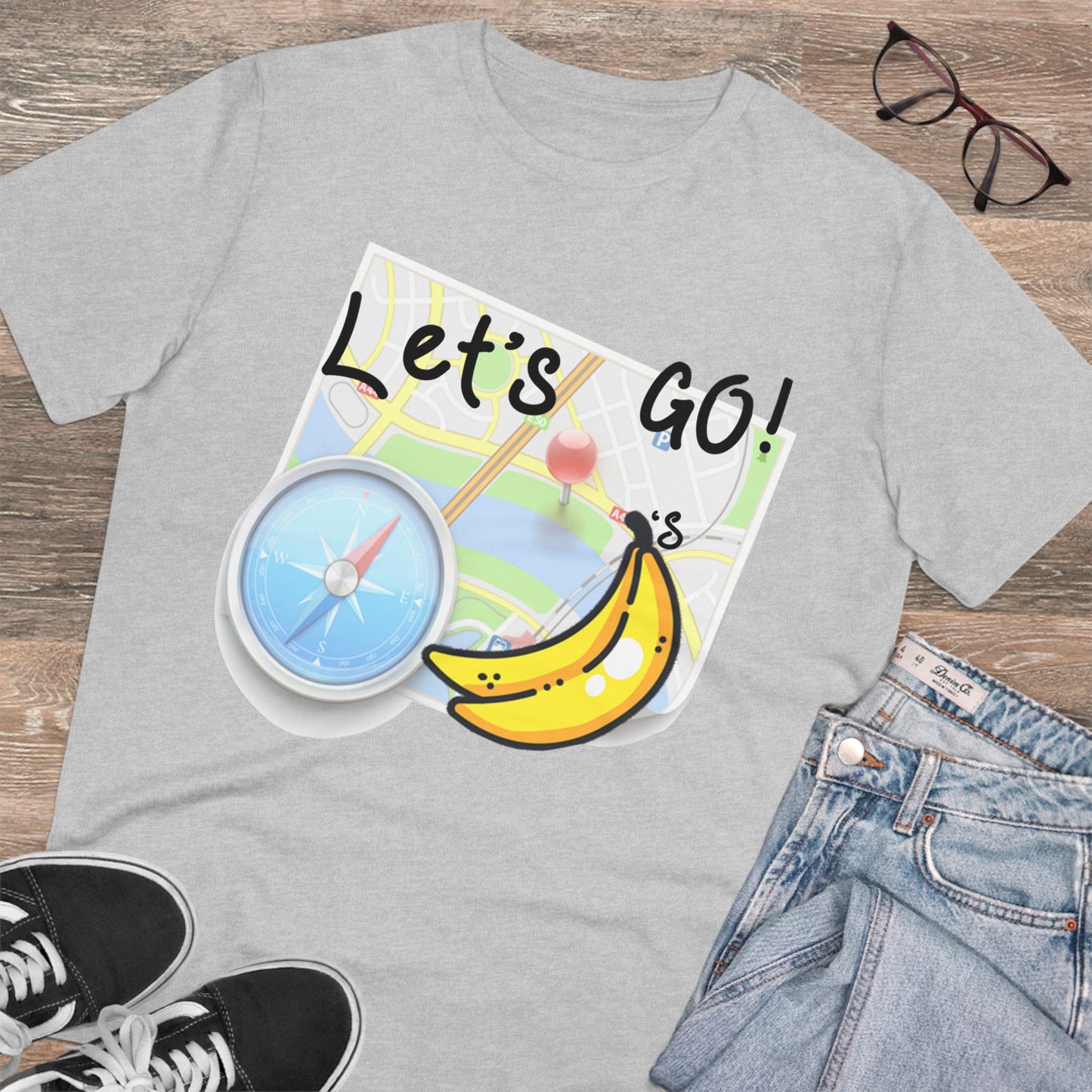 Unisex Lets Go Bananas T-Shirt