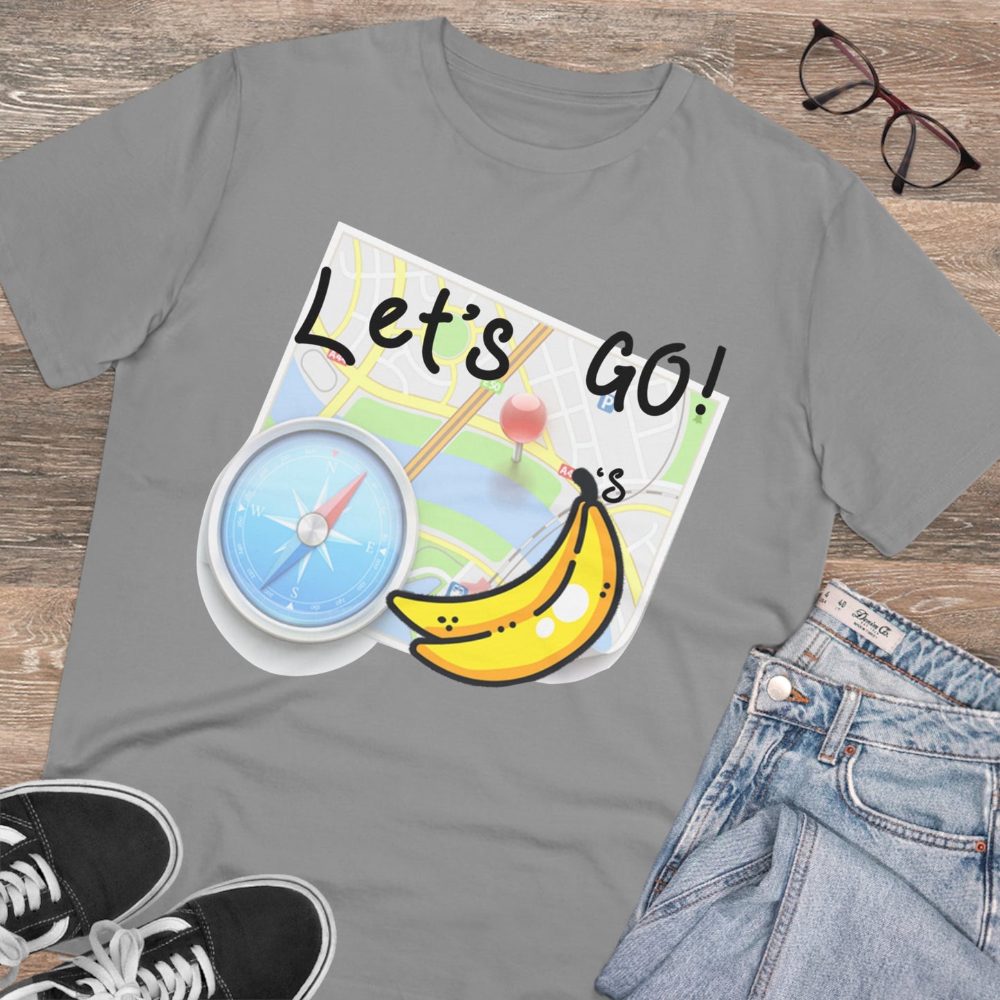 Unisex Lets Go Bananas T-Shirt