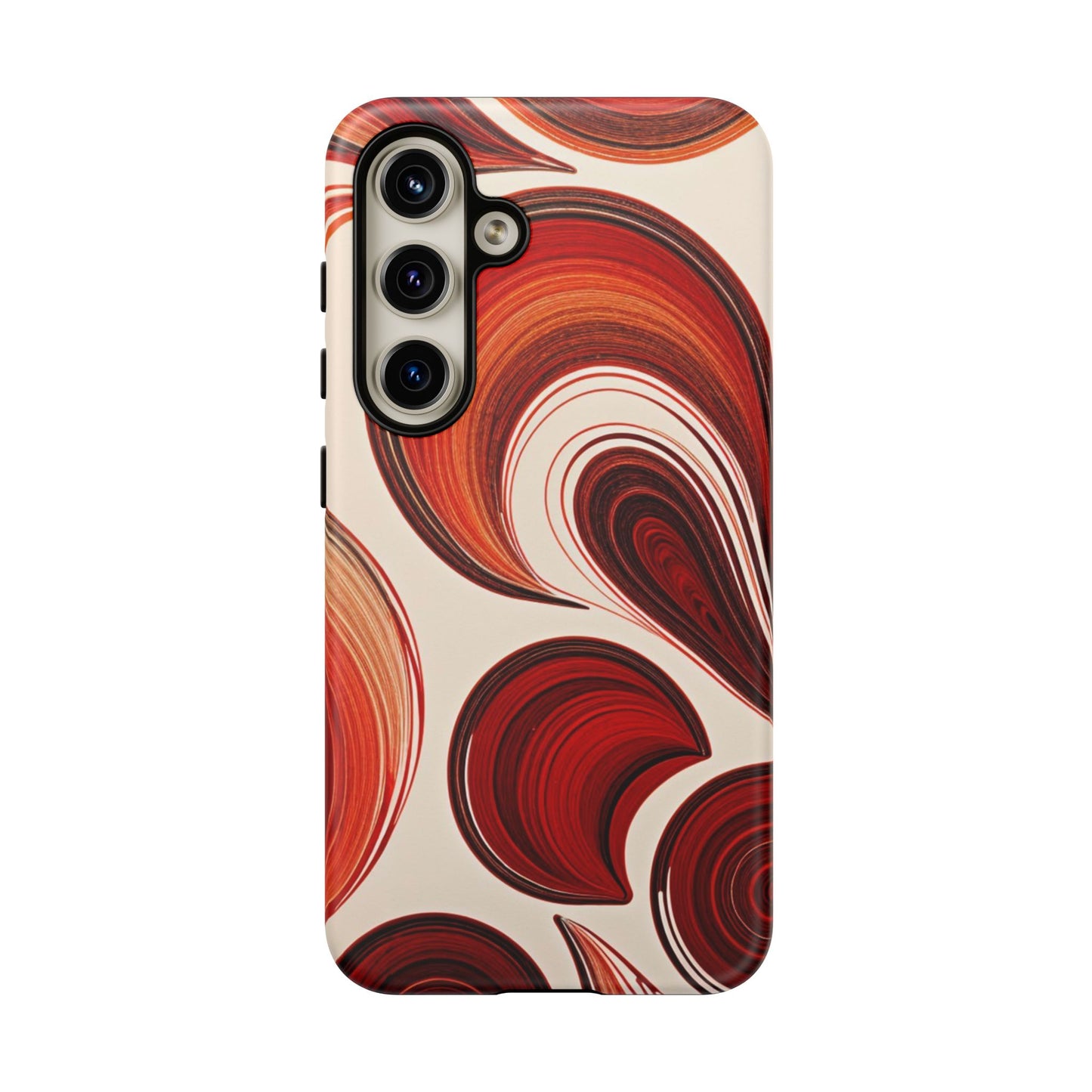 Spiraling Dip Paint Design Samsung Phone Case