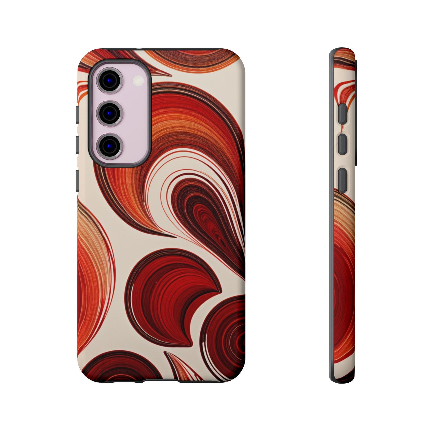 Spiraling Dip Paint Design Samsung Phone Case