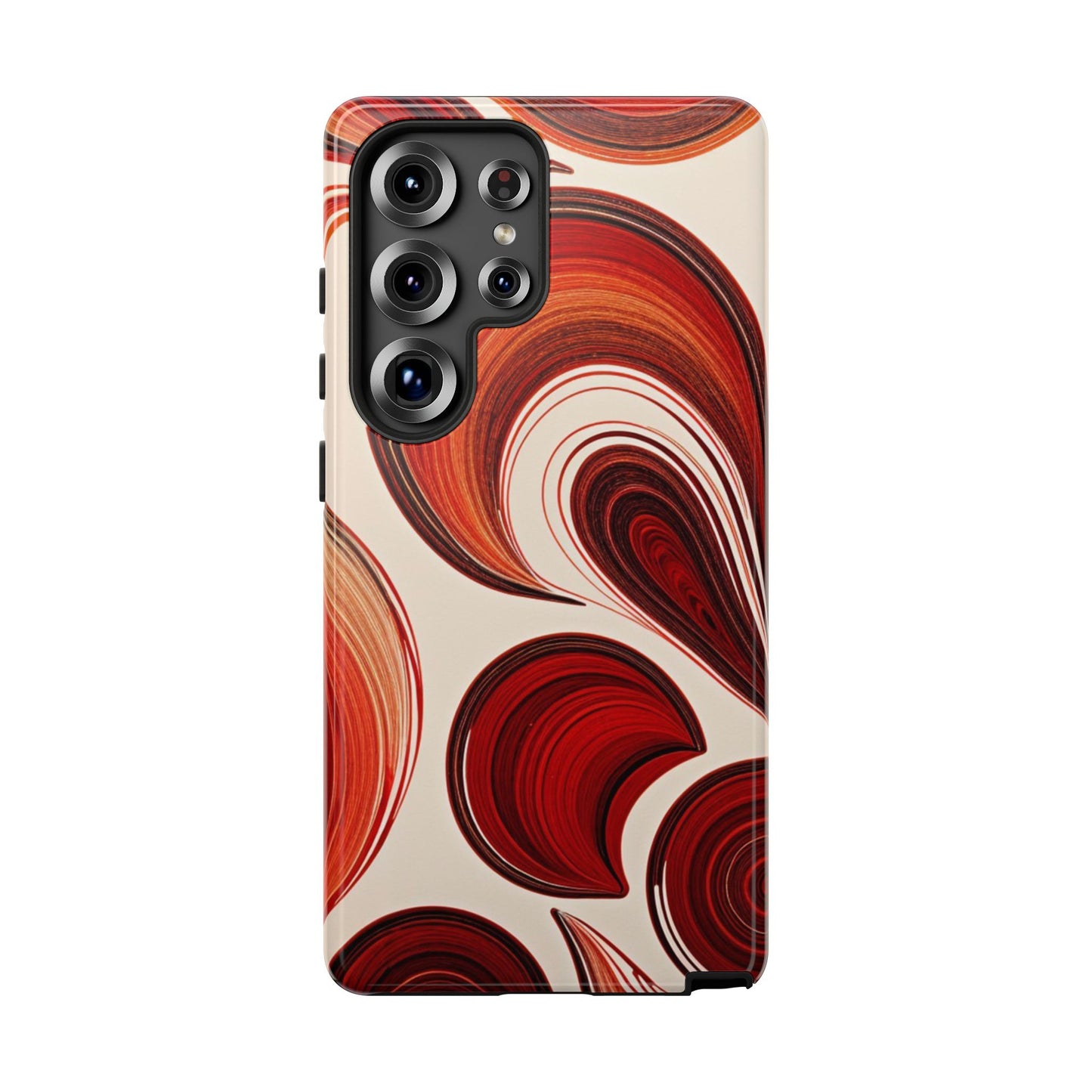 Spiraling Dip Paint Design Samsung Phone Case