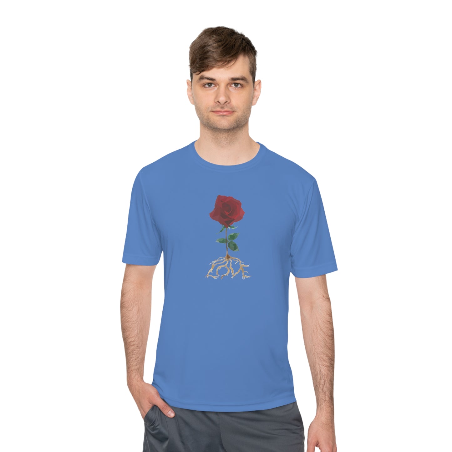 Blossoming Red Rose Unisex T-shirt