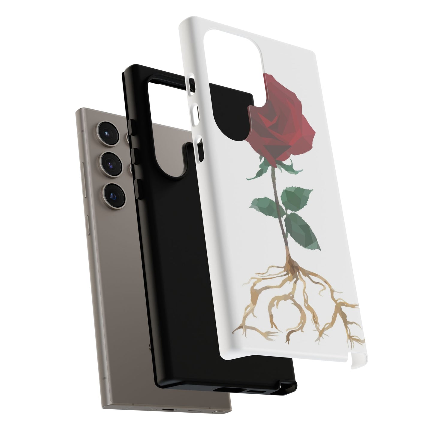 Blossoming Red Rose Samsung Phone Case