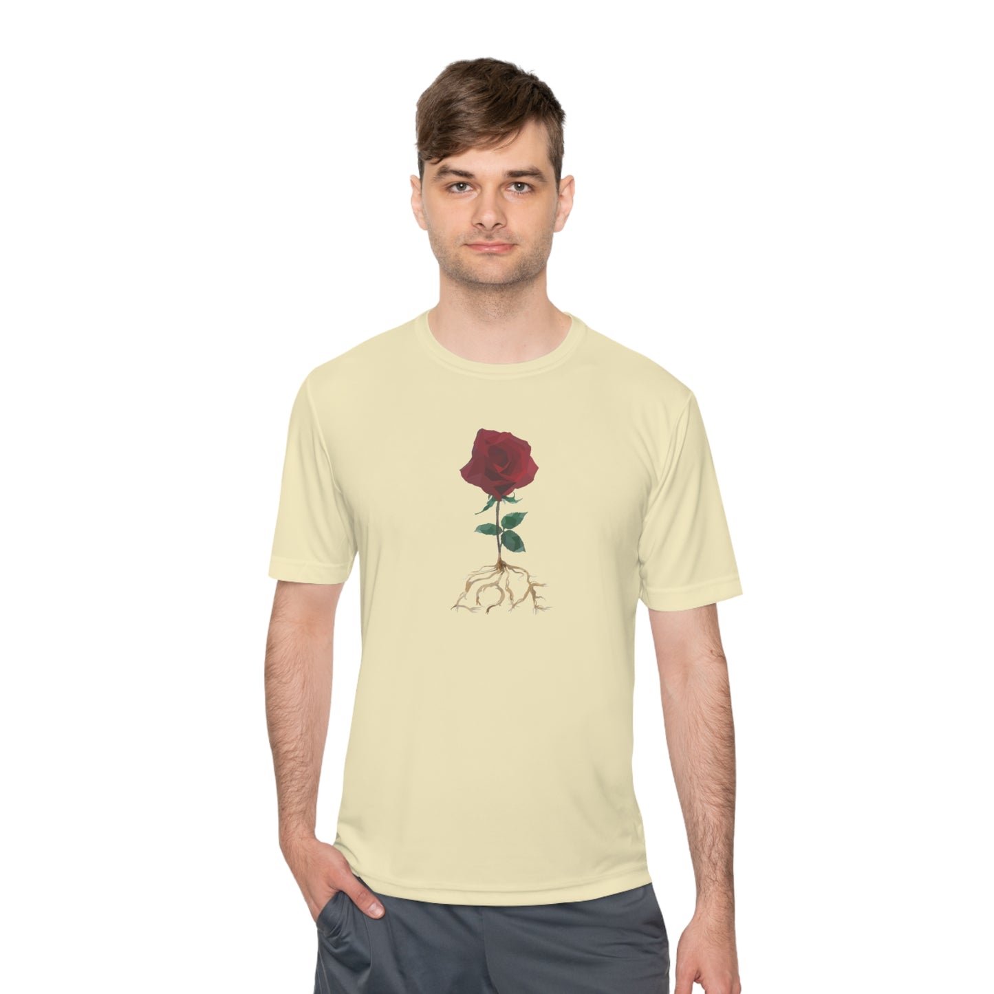 Blossoming Red Rose Unisex T-shirt