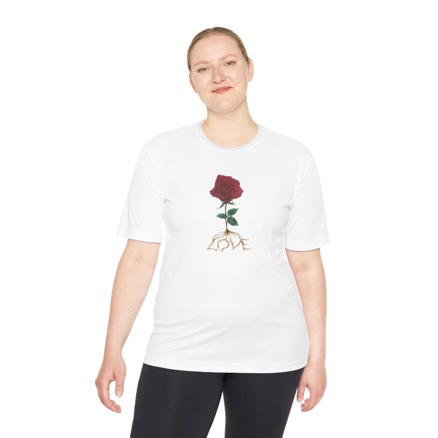 Blossoming Red Rose Unisex T-shirt