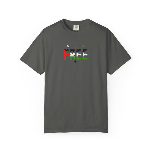 Free Palestine Puzzle Pieces T-shirt