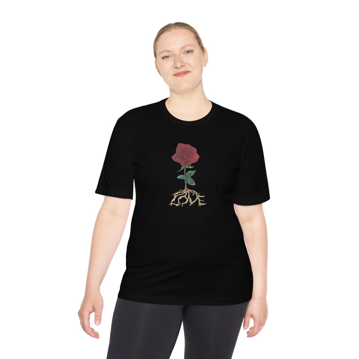 Blossoming Red Rose Unisex T-shirt