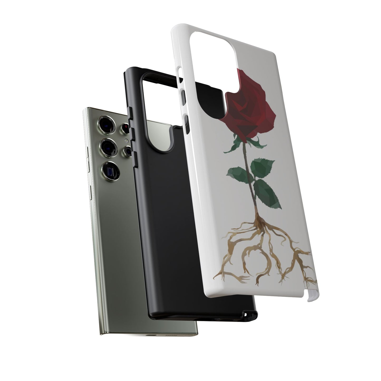 Blossoming Red Rose Samsung Phone Case