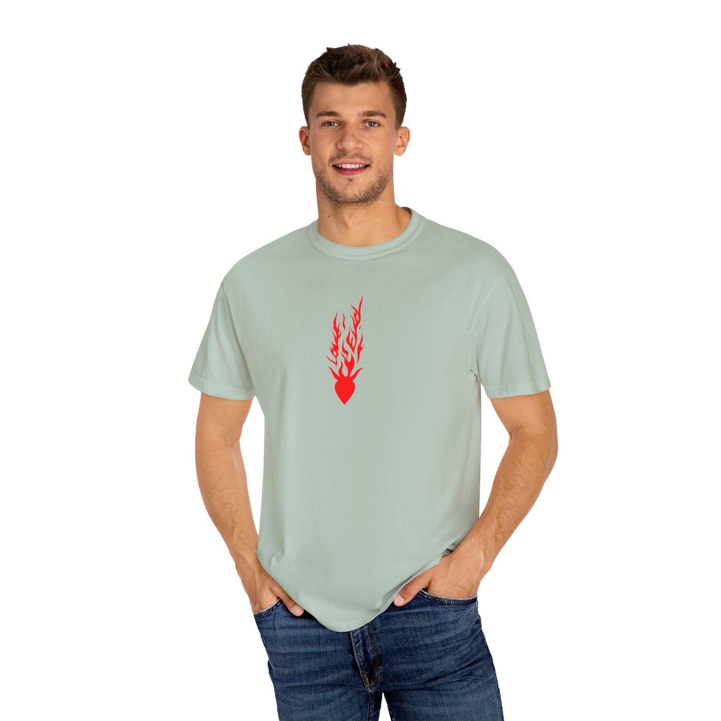 Unisex "Love is Evol" Design T-shirt
