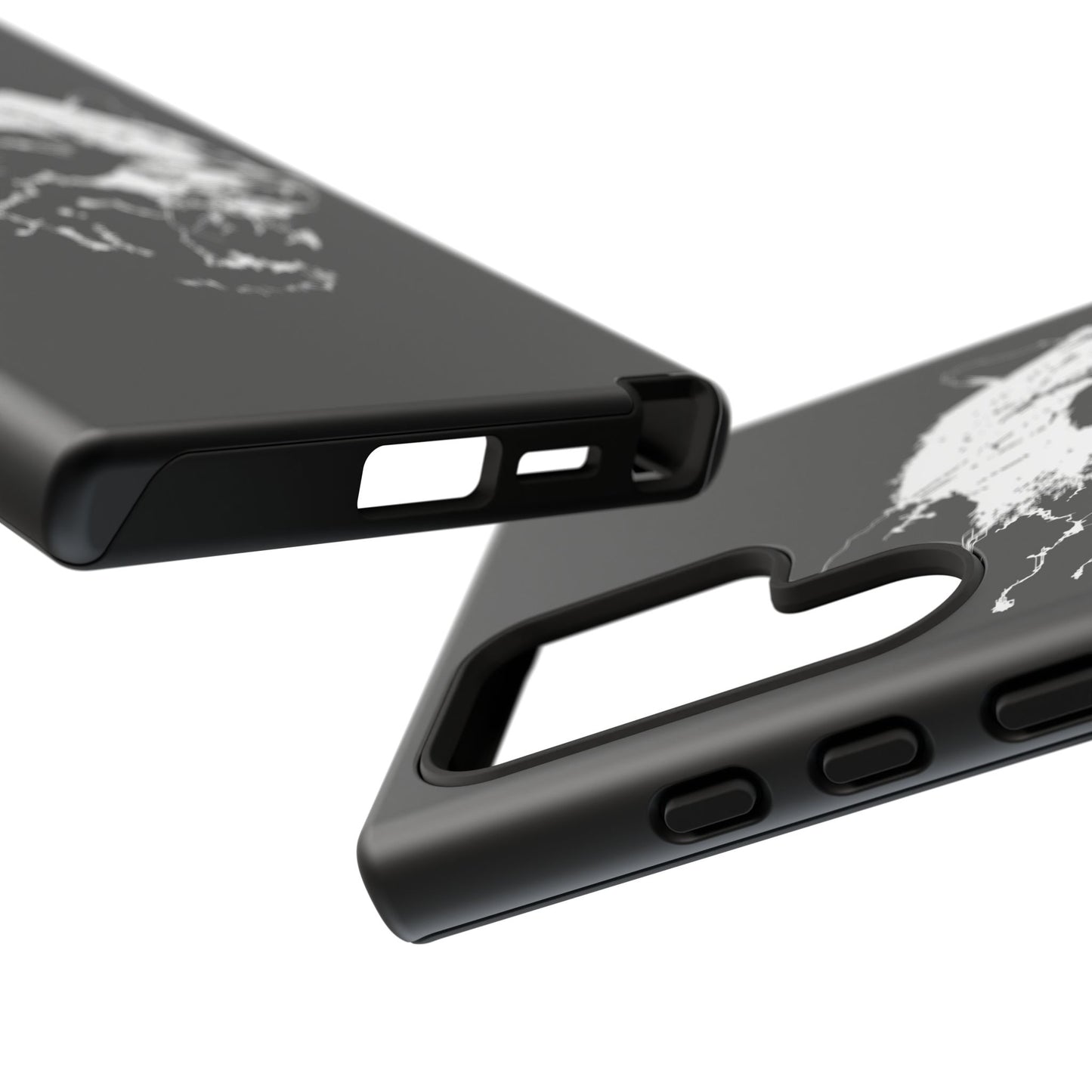 Floating Panda Head Samsung Phone Case