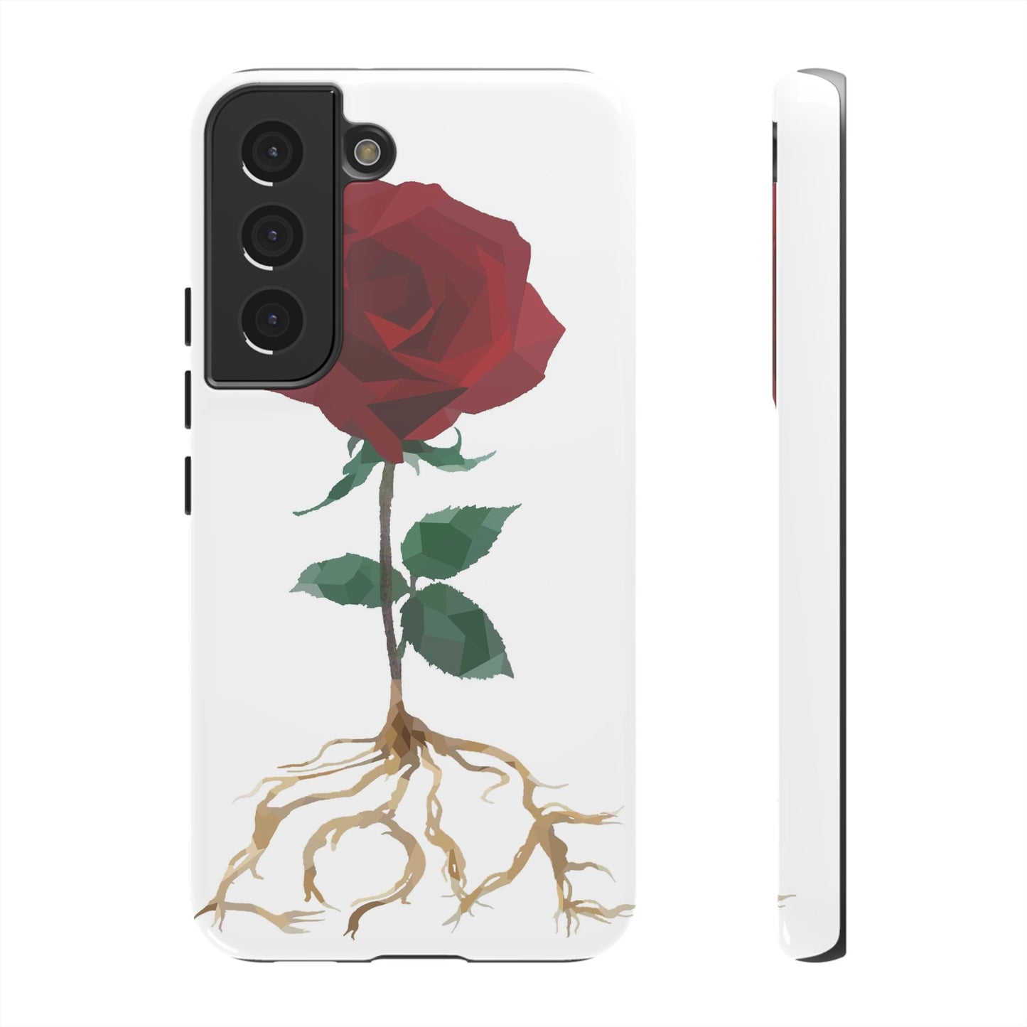 Blossoming Red Rose Samsung Phone Case